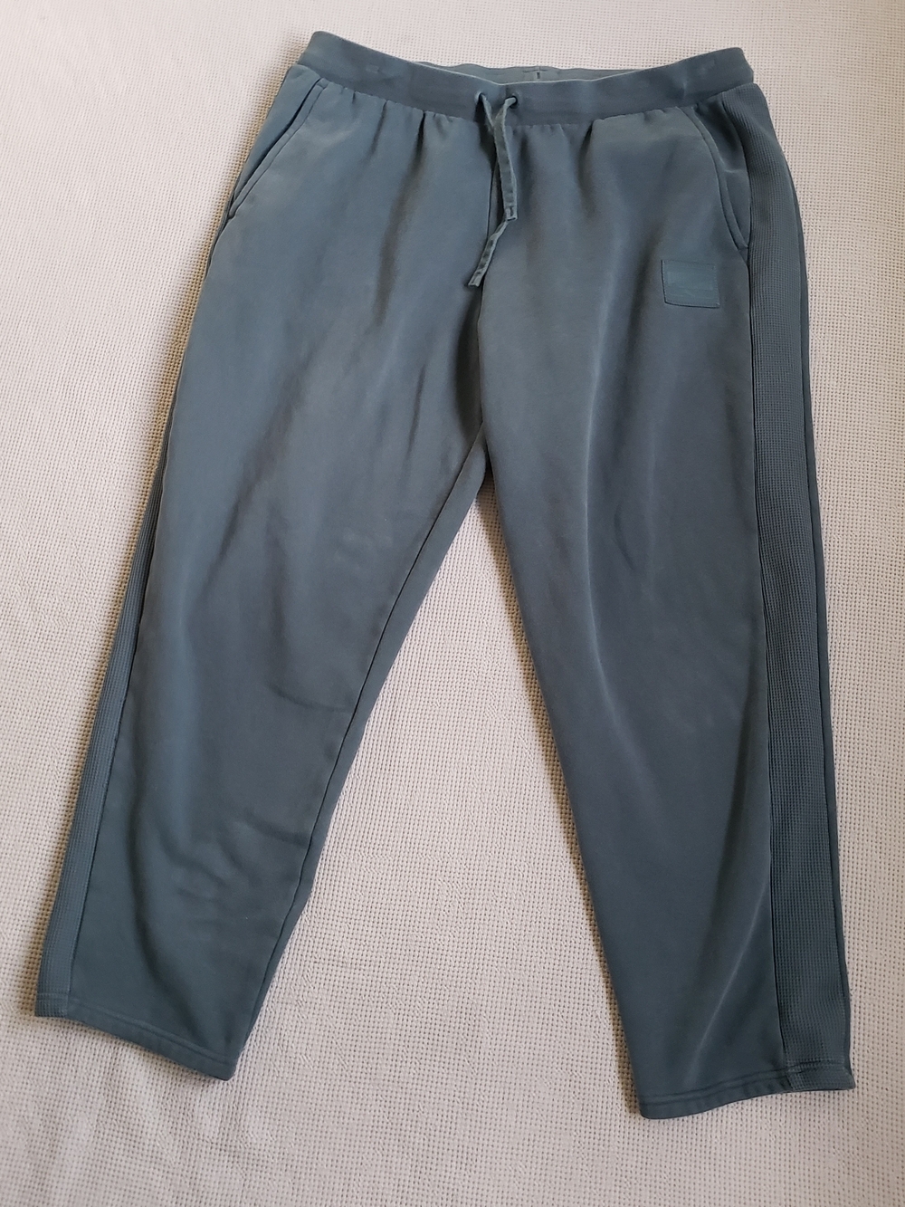 Puma Women's Drawstring Casual Sweatpants Pants Dark Green XXL Heavy Warm‎